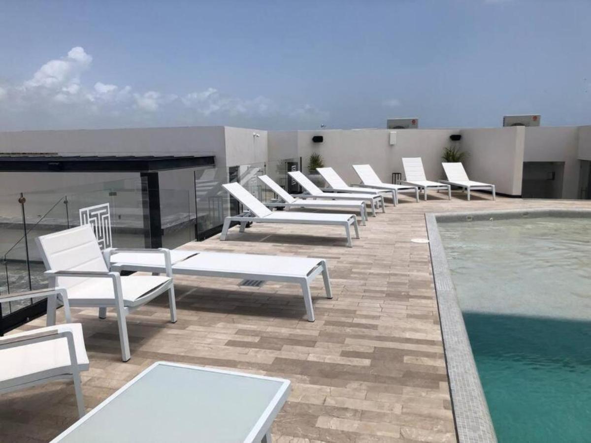 Deluxe Aparment Whit Beach & Ocean View 8 Pax Playa del Carmen Luaran gambar
