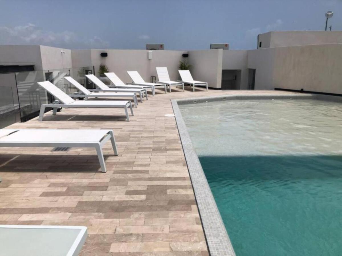 Deluxe Aparment Whit Beach & Ocean View 8 Pax Playa del Carmen Luaran gambar
